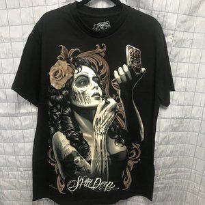 (L) Skin Deep mens Tee short sleeve NWT DGA